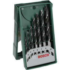 Свердло по дереву Bosch Mini-X-Line, 3, 4, 5, 6, 7, 8, 10 мм, 7 шт