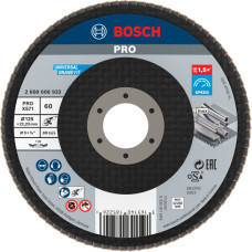 Пелюстковий шліфувальний круг Bosch PRO X571 125х22.23 мм G60