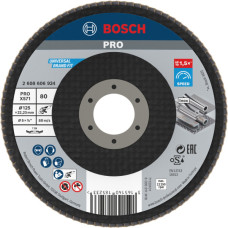 Пелюстковий шліфувальний круг Bosch PRO X571 125х22.23 мм G80