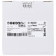 Шліфкруг фібровий Bosch Expert for Metal X-Lock R444, 125 мм G60