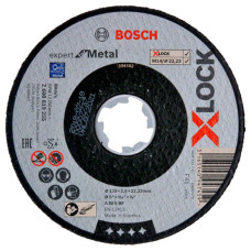 Круг відрізний Bosch Expert for Metal X-Lock, 125х2.5х22,23 мм