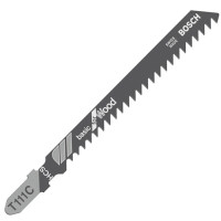Пилка для лобзика Bosch по дереву T 111 C, 3х100 мм, 5 шт