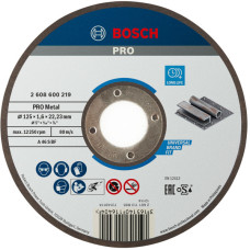 Круг відрізний Bosch PRO Metal 125×1.6×22.23 мм