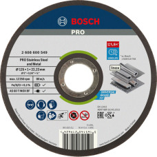 Круг відрізний Bosch PRO Stainless Steel and Metal 125×1×22.23 мм