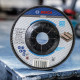Зачисний круг Bosch PRO Metal 125х6х22.23 мм випуклий