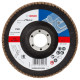 Пелюстковий шліфувальний круг Bosch Standard for Metal X431 125x22.23 мм К40