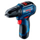 Акумуляторний ударний дриль-шуруповерт Bosch GSB 12V-30 Professional, 2 акб GBA 12 V 2 Ah і з/п, у кейсі