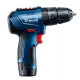 Акумуляторний ударний дриль-шуруповерт Bosch GSB 12V-30 Professional, 2 акб GBA 12 V 2 Ah і з/п, у кейсі