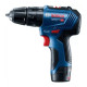 Акумуляторний ударний дриль-шуруповерт Bosch GSB 12V-30 Professional, 2 акб GBA 12 V 2 Ah і з/п, у кейсі