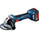 Акумуляторна кутова шліфмашина Bosch GWS 180-LI Professional, без акб