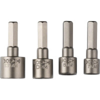 Набір торцевих головок Bosch PromoLine 4 шт