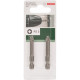 Біта Bosch PZ2 1/4" 49 мм 2 шт