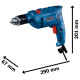 Дриль ударний Bosch GSB 600 Professional в картоні