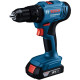 Акумуляторний ударний дриль-шуруповерт Bosch GSB 183-Li Professional, 2 акб 18 V 2 Ah та з/п GAL 18V-20, у кейсі