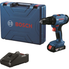 Акумуляторний ударний дриль-шуруповерт Bosch GSB 183-Li Professional з акб GAL 18V-20 2 Ah та з/п, у кейсі