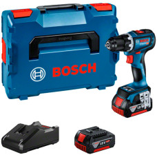 Акумуляторний дриль-шуруповерт Bosch GSR 18V-90 C Professional, 2 акб GBA 18V 5.0 Ah і з/п GAL 18V-40, у L-BOXX 136