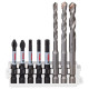 Набір свердел Bosch Impact Control Hex-9 Ceramic і біт, 8шт