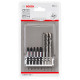 Набір свердел Bosch Impact Control Hex-9 Ceramic і біт, 8шт