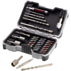 Набір свердел CYL-3 і біт Bosch Extra Hard, PH, PZ, SL, H, T, 35 шт