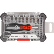 Набір біт Bosch Precision Set зі стандартною та прецизійною рукоятками, 42 шт