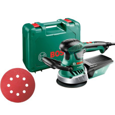 Ексцентрикова шліфувальна машина Bosch PEX 400 AE у кейсі
