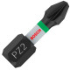 Ударна біта Bosch Impact Control PZ2 25 мм, 2 шт