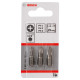 Біти Bosch Extra-Hart, PH1, PH2, PH3, 25 мм, 3 шт