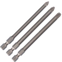 Біти Bosch Extra Hart PZ1, PZ2, PZ3 89 мм, 3 шт