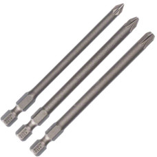 Біти Bosch Extra Hart PZ1, PZ2, PZ3 89 мм, 3 шт