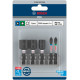 Набір біт і торцевих ключів Bosch Impact Control, 5 шт