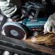 Нетканий шліфкруг Bosch Expert N477 SCM 125x22 мм наддрібне зерно