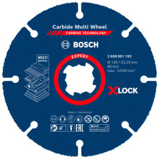 Відрізний круг Bosch Expert Carbide Multi Wheel X-Lock 125x22.23 мм, 10 шт