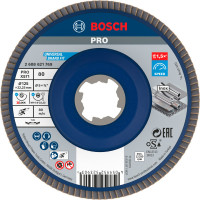 Шліфувальний пелюстковий круг Bosch X571 X-Lock 125 мм G80