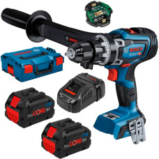 Акумуляторний ударний дриль-шуруповерт Bosch GSB 18V-150 C Professional з 2 акб ProCORE18V 8.0 Ah, з/п GAL 1880 CV в L-BOXX 136
