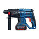 Перфоратор Bosch GBH 180-LI Professional, набір свердел SDS plus з 11 шт, 2 акб GBA 18V 4.0Ah з/п GAL 18V-40, у кейсі