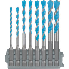 Набір свердел Bosch Hex-9 MultiConstruction 3-8 мм, 8 шт