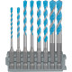 Набір свердел Bosch Hex-9 MultiConstruction 3-8 мм, 8 шт