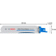 Пиляльне полотно Bosch PRO Thick Metal precise S937HBF, 150 мм, 5 шт