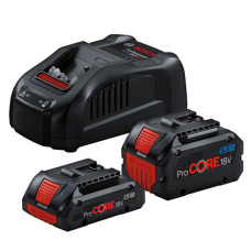 Набір 2 акумулятори Bosch ProCORE18V 4.0Ah та 5.5Ah, з/п GAL1880