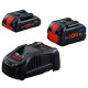 Набір 2 акумулятори Bosch ProCORE18V 4.0Ah та 5.5Ah, з/п GAL1880