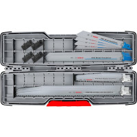 Набір пиляльних полотен Bosch Pro Demolition Blade Set ToughBox, 150-300 мм, 16 шт