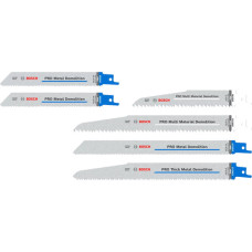 Набір пиляльних полотен Bosch PRO Demolition Blade Set, 150-225 мм, 6 шт