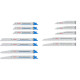Набір пиляльних полотен Bosch Pro Demolition Blade Set, 150-225 мм, 12 шт