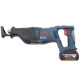 Акумуляторна шабельна пила Bosch GSA 18 V-LI Professional з 1 акб GBA 18V 4 Ah і з/п GAL 18V-40, в картоні
