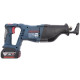 Акумуляторна шабельна пила Bosch GSA 18 V-LI Professional з 1 акб GBA 18V 4 Ah і з/п GAL 18V-40, в картоні