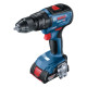 Акумуляторний ударний дриль-шуруповерт Bosch GSB 18V-50 Professional, без акб і з/п в картоні