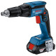 Акумуляторний шуруповерт Bosch GTB 185-LI Professional, 2 акб GBA 18V 2.0 Ah і з/п GAL 18V-20, з GMA 55 в кейсі