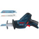 Акумуляторна шабельна пила Bosch GSA 12V-14 Professional без акб і з/п, з 2 полотнами в картоні