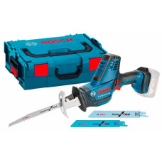 Акумуляторна шабельна пила Bosch GSA 18 V-LI C Professional без акб і з/п, з 3 полотнами, в L-BOXX 136