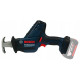 Акумуляторна шабельна пила Bosch GSA 18 V-LI C Professional без акб і з/п, з 3 полотнами, в L-BOXX 136